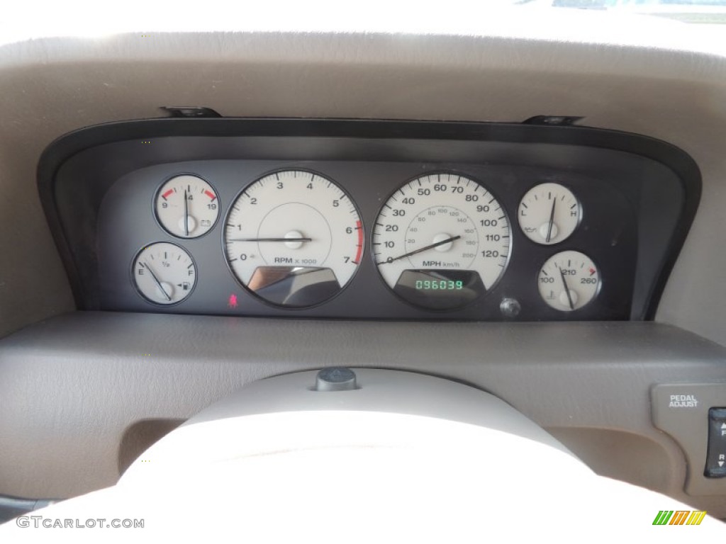 2004 Jeep Grand Cherokee Limited Gauges Photo #82657564