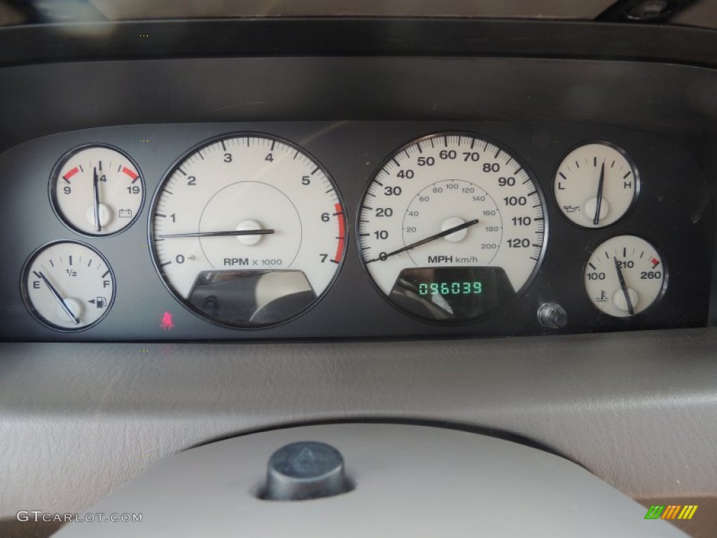 2004 Jeep Grand Cherokee Limited Gauges Photo #82657586
