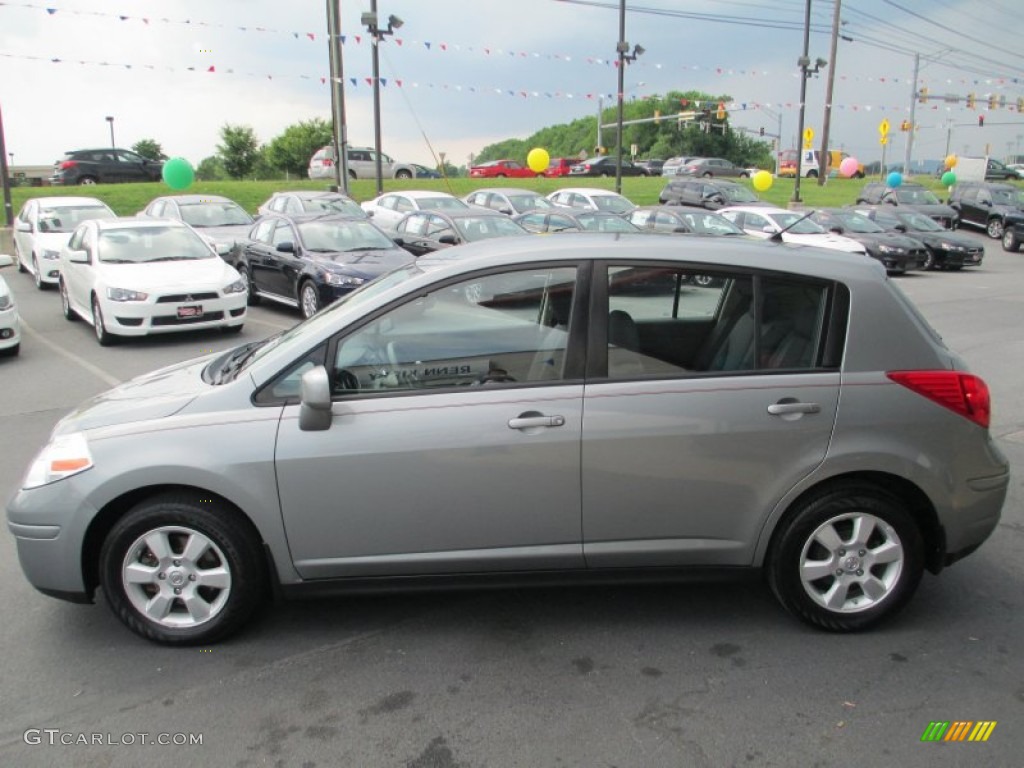 2007 Versa SL - Magnetic Grey Metallic / Charcoal photo #4