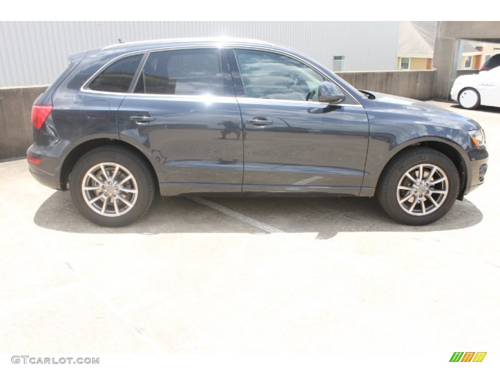 2012 Q5 2.0 TFSI quattro - Moonlight Blue Metallic / Cardamom Beige photo #44