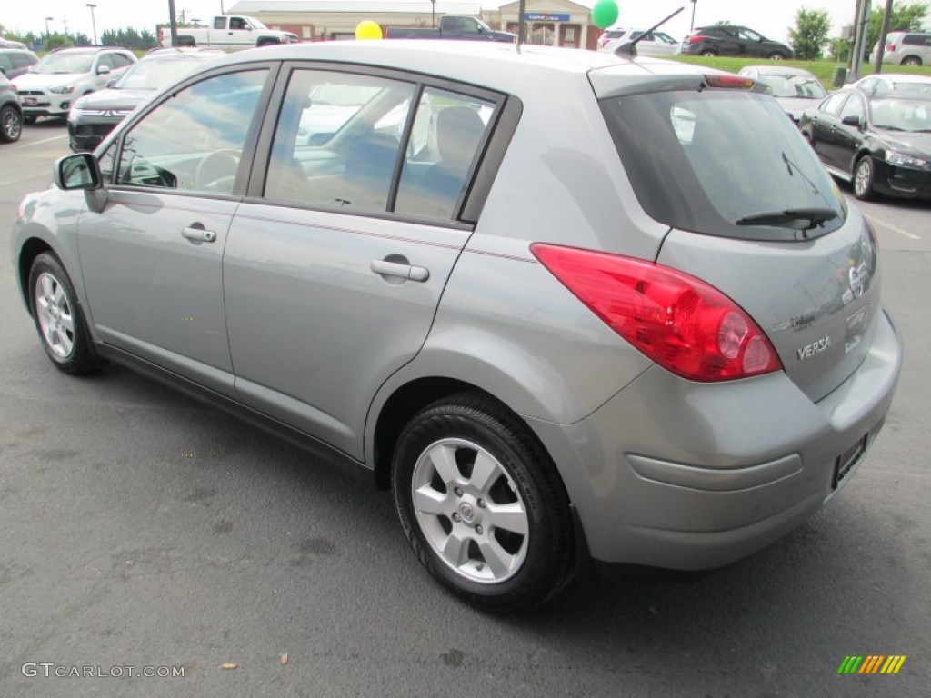2007 Versa SL - Magnetic Grey Metallic / Charcoal photo #5