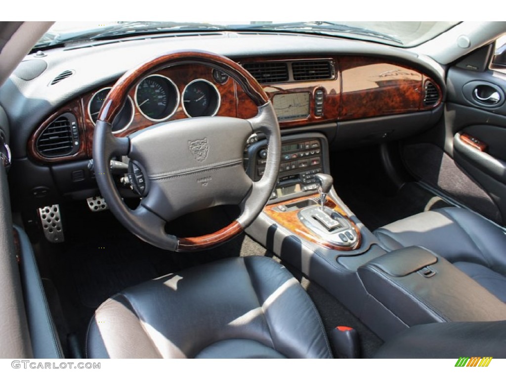 Charcoal Interior 2005 Jaguar XK XKR Convertible Photo #82657707
