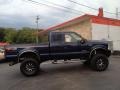 2003 Black Ford F250 Super Duty Lariat SuperCab 4x4  photo #7