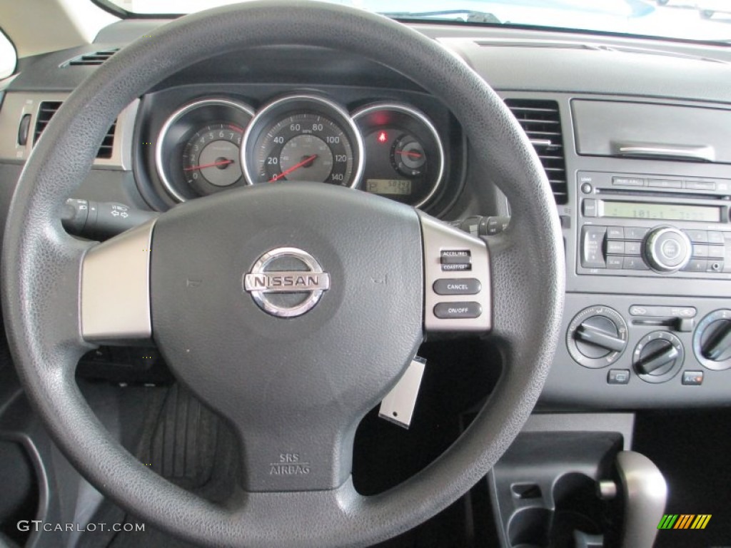 2007 Versa SL - Magnetic Grey Metallic / Charcoal photo #18