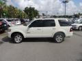 2008 White Suede Ford Explorer XLT  photo #2