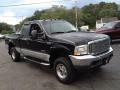 2004 Black Ford F250 Super Duty Lariat SuperCab 4x4  photo #3