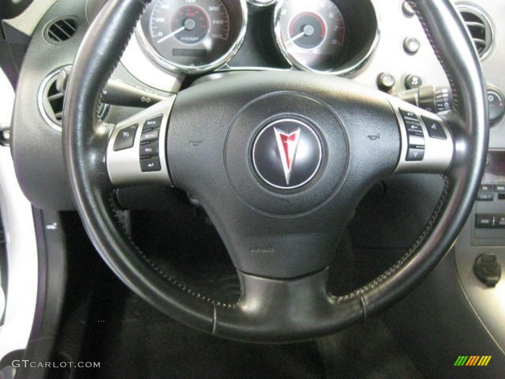 2008 Solstice GXP Roadster - Pure White / Ebony photo #15