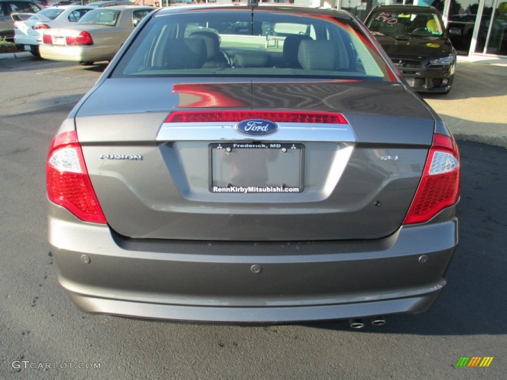 2011 Fusion SEL - Sterling Grey Metallic / Charcoal Black photo #10