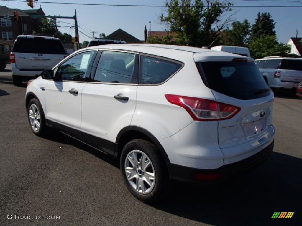 2014 Escape S - Oxford White / Charcoal Black photo #7