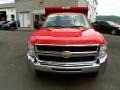 Victory Red - Silverado 3500HD Work Truck Regular Cab 4x4 Chassis Dump Truck Photo No. 2