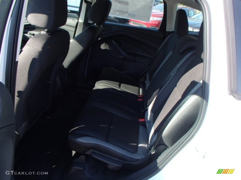 2014 Escape S - Oxford White / Charcoal Black photo #13