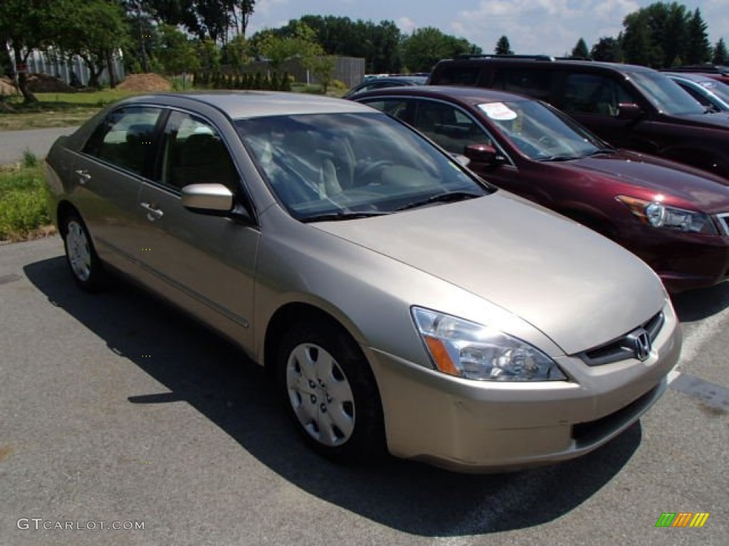 2003 Accord LX V6 Sedan - Desert Mist Metallic / Ivory photo #1