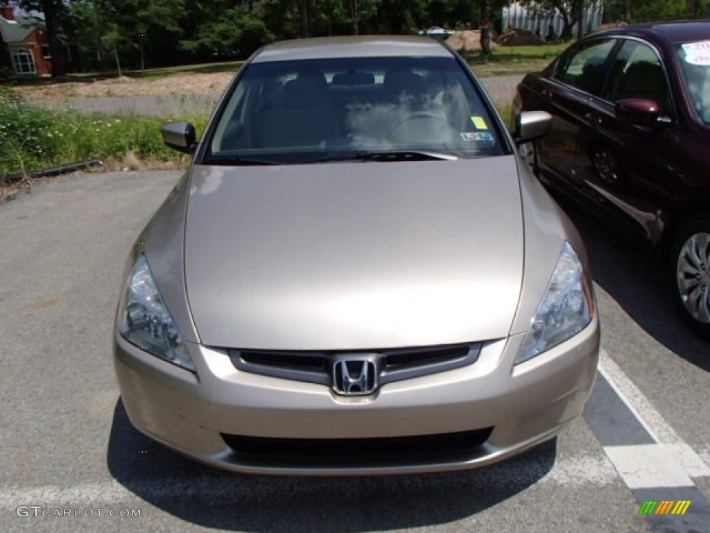 2003 Accord LX V6 Sedan - Desert Mist Metallic / Ivory photo #2