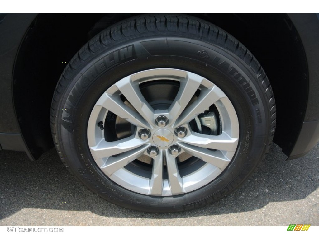 2013 Equinox LT - Ashen Gray Metallic / Jet Black photo #20