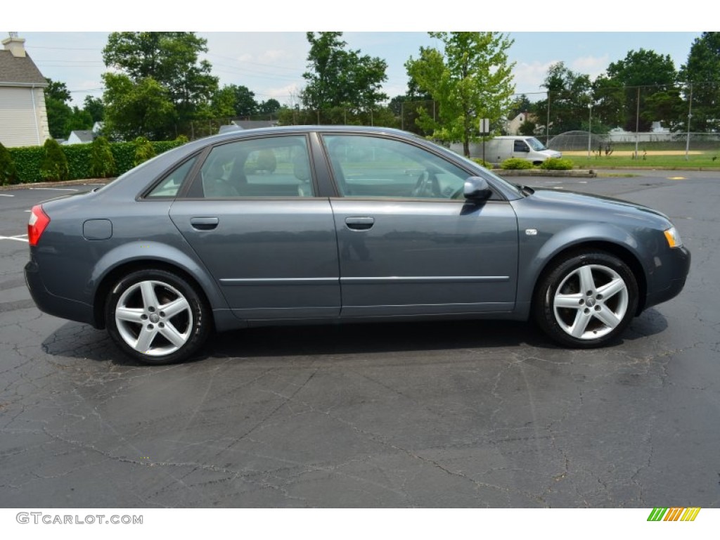 Dolphin Grey Metallic 2004 Audi A4 1.8T quattro Sedan Exterior Photo #82661331