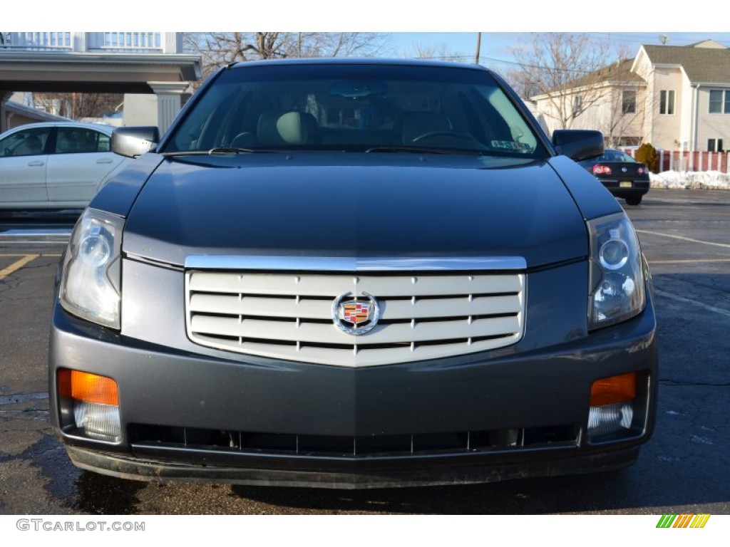 2007 CTS Sedan - Thunder Gray Chromaflair / Light Gray/Ebony photo #2