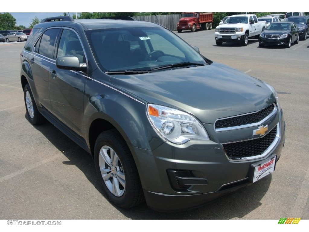 2013 Equinox LT - Steel Green Metallic / Jet Black photo #1