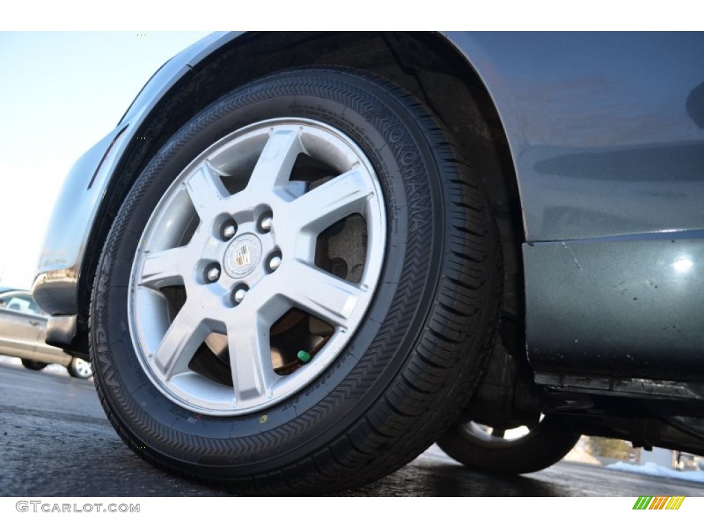 2007 CTS Sedan - Thunder Gray Chromaflair / Light Gray/Ebony photo #24