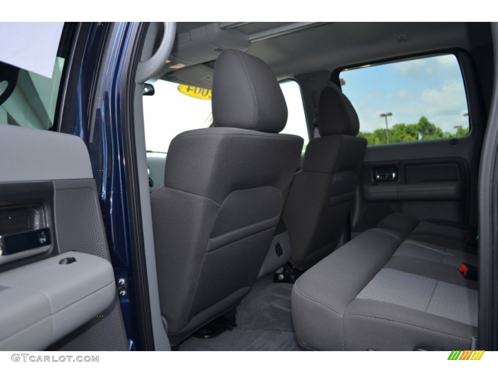 2004 F150 XLT SuperCrew - True Blue Metallic / Medium/Dark Flint photo #11