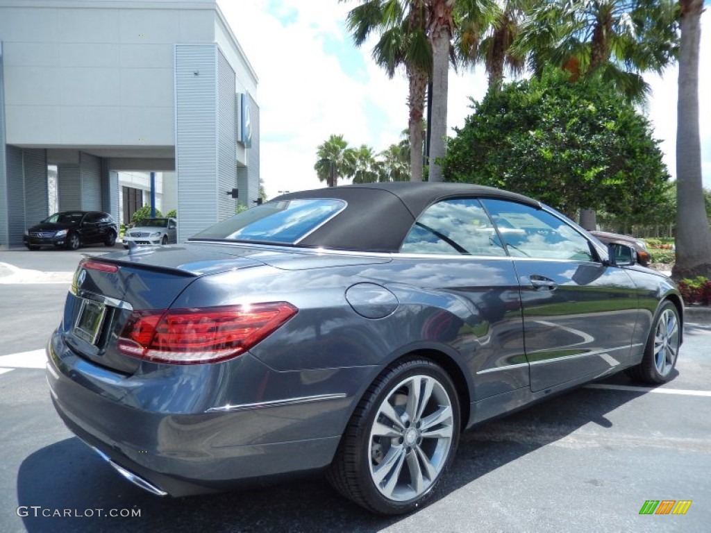 Steel Gray Metallic 2014 Mercedes-Benz E 350 Cabriolet Exterior Photo #82662747