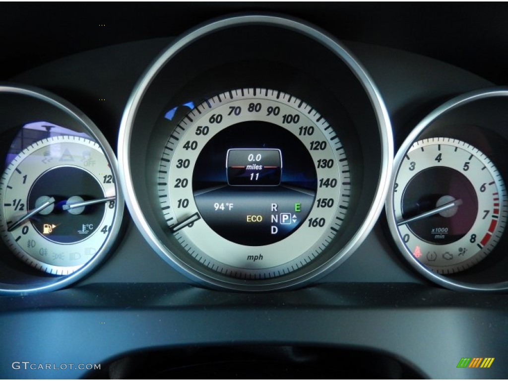 2014 Mercedes-Benz E 350 Cabriolet Gauges Photo #82662880
