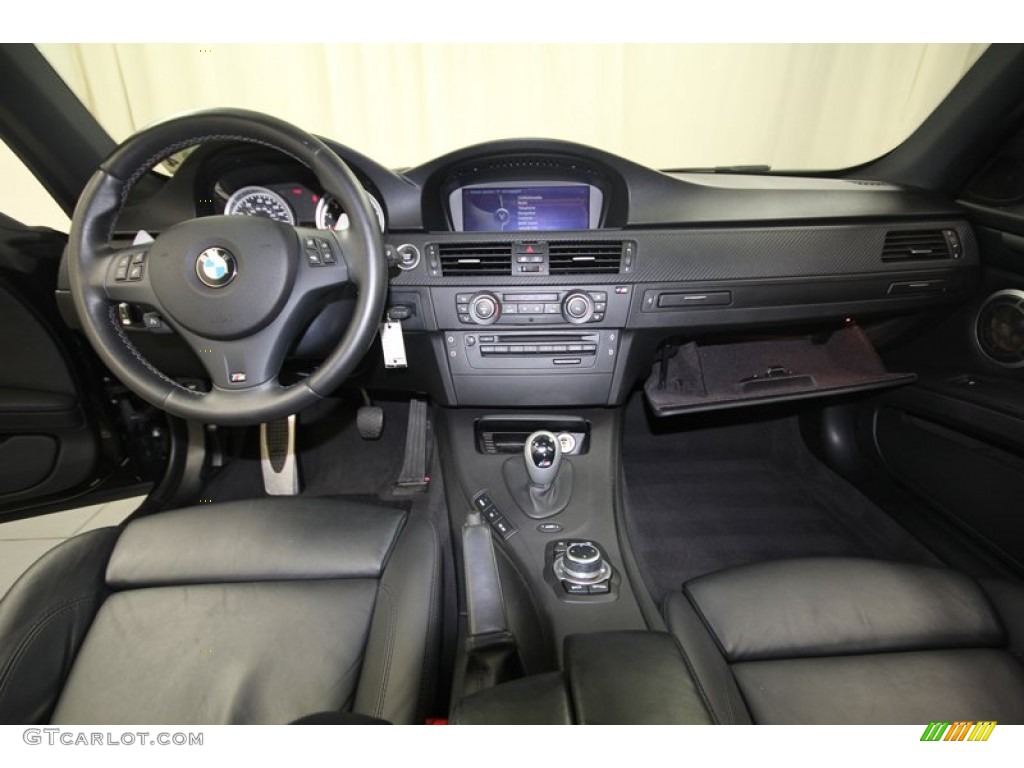 2011 BMW M3 Coupe Black Novillo Leather Dashboard Photo #82663354