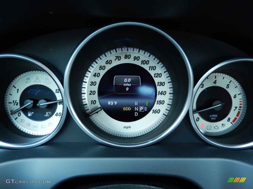 2014 Mercedes-Benz E 350 Coupe Gauges Photo #82663449