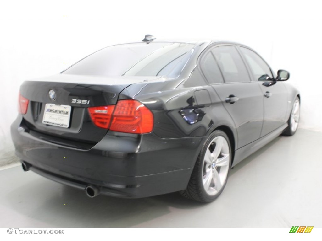 2011 3 Series 335i Sedan - Jet Black / Black photo #5
