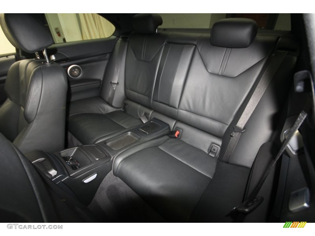 Black Novillo Leather Interior 2011 BMW M3 Coupe Photo #82663523