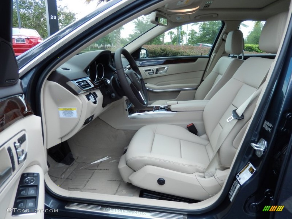 2014 E 350 Sport Sedan - Steel Gray Metallic / Silk Beige/Espresso Brown photo #6
