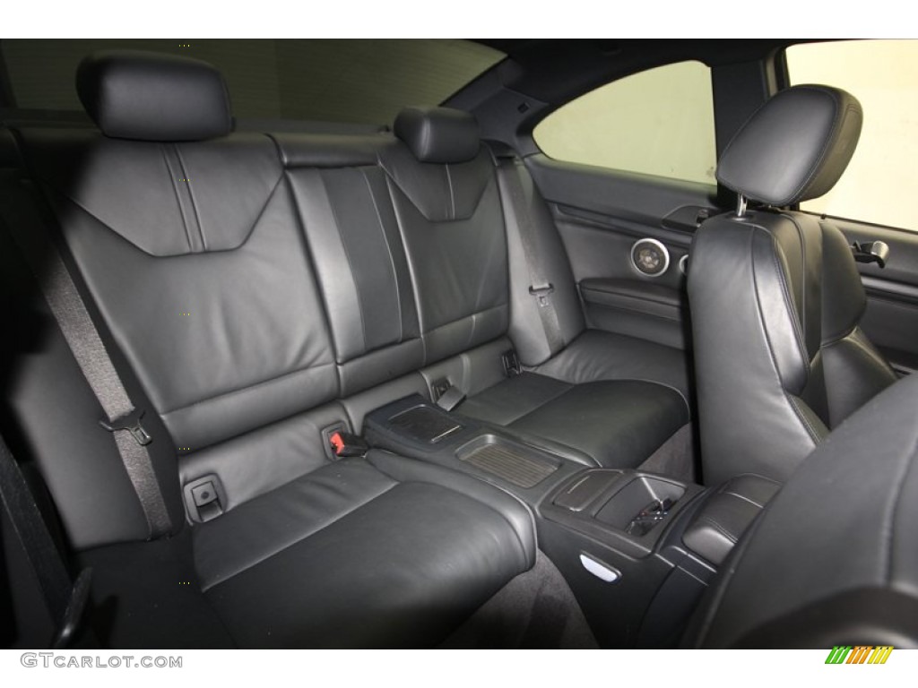 Black Novillo Leather Interior 2011 BMW M3 Coupe Photo #82663876