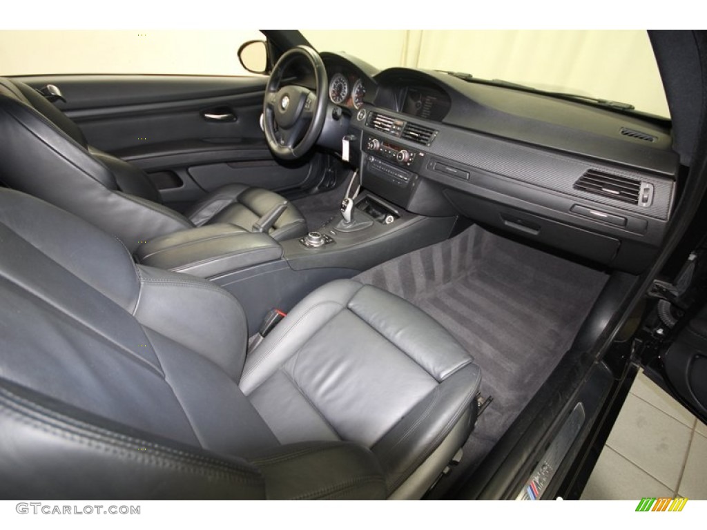 Black Novillo Leather Interior 2011 BMW M3 Coupe Photo #82663909