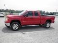 2013 Fire Red GMC Sierra 2500HD SLE Extended Cab 4x4  photo #4