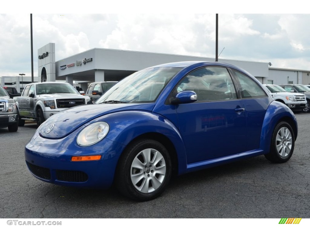 Laser Blue 2008 Volkswagen New Beetle S Coupe Exterior Photo #82664153