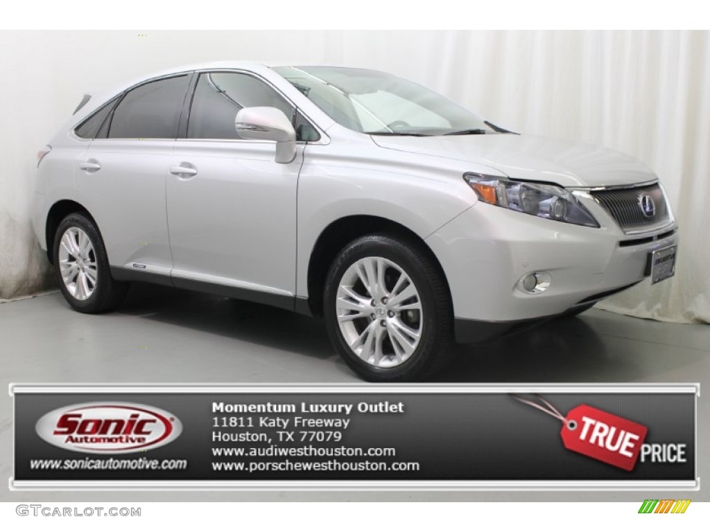 Tungsten Silver Pearl Lexus RX