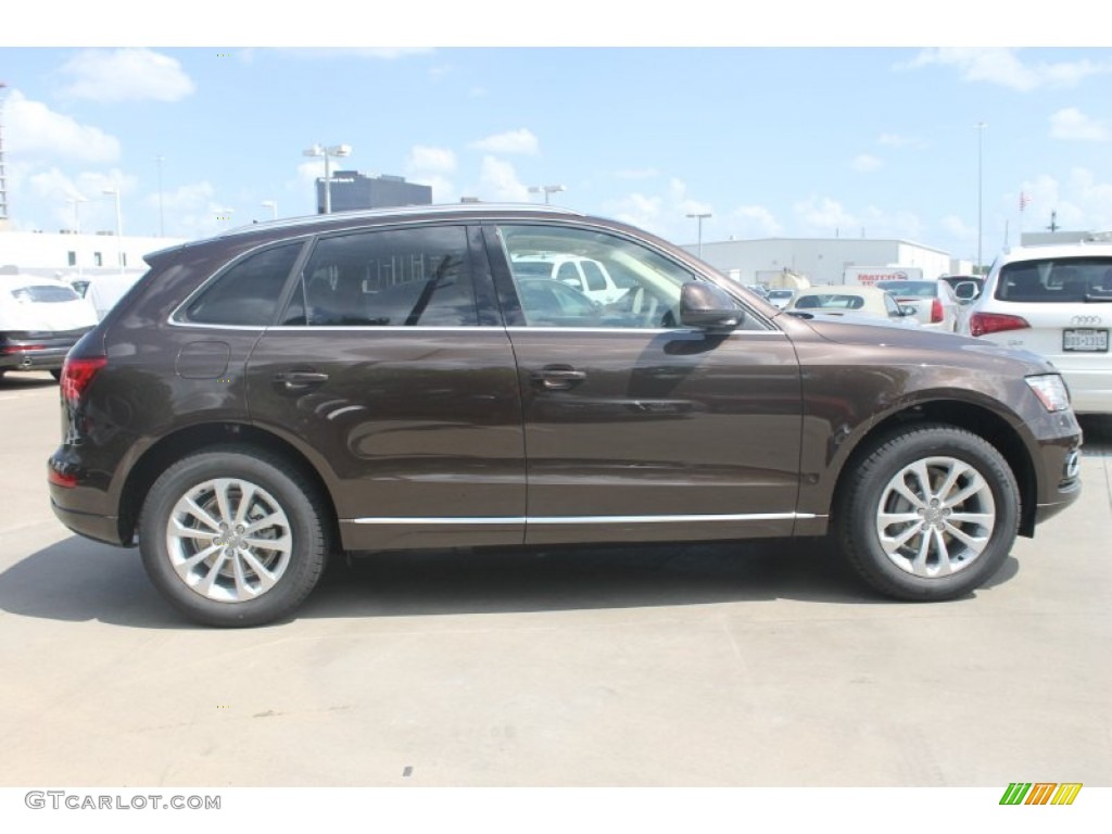 Teak Brown Metallic 2013 Audi Q5 2.0 TFSI quattro Exterior Photo #82666435
