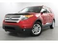 Red Candy Metallic 2011 Ford Explorer XLT 4WD Exterior