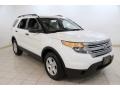 2011 White Suede Ford Explorer 4WD  photo #1