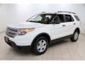 2011 White Suede Ford Explorer 4WD  photo #3