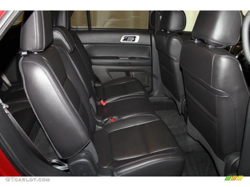 Charcoal Black Interior 2011 Ford Explorer XLT 4WD Photo #82667173