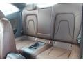 2013 Audi A5 Chestnut Brown Interior Rear Seat Photo