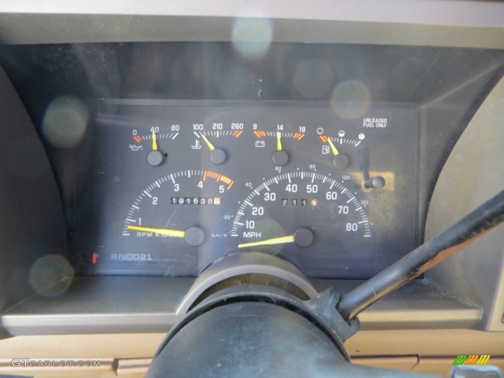 1994 Chevrolet C/K C1500 Regular Cab Gauges Photos