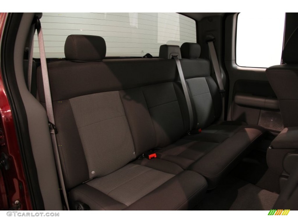 2005 F150 XLT SuperCab 4x4 - Dark Toreador Red Metallic / Medium Flint/Dark Flint Grey photo #10