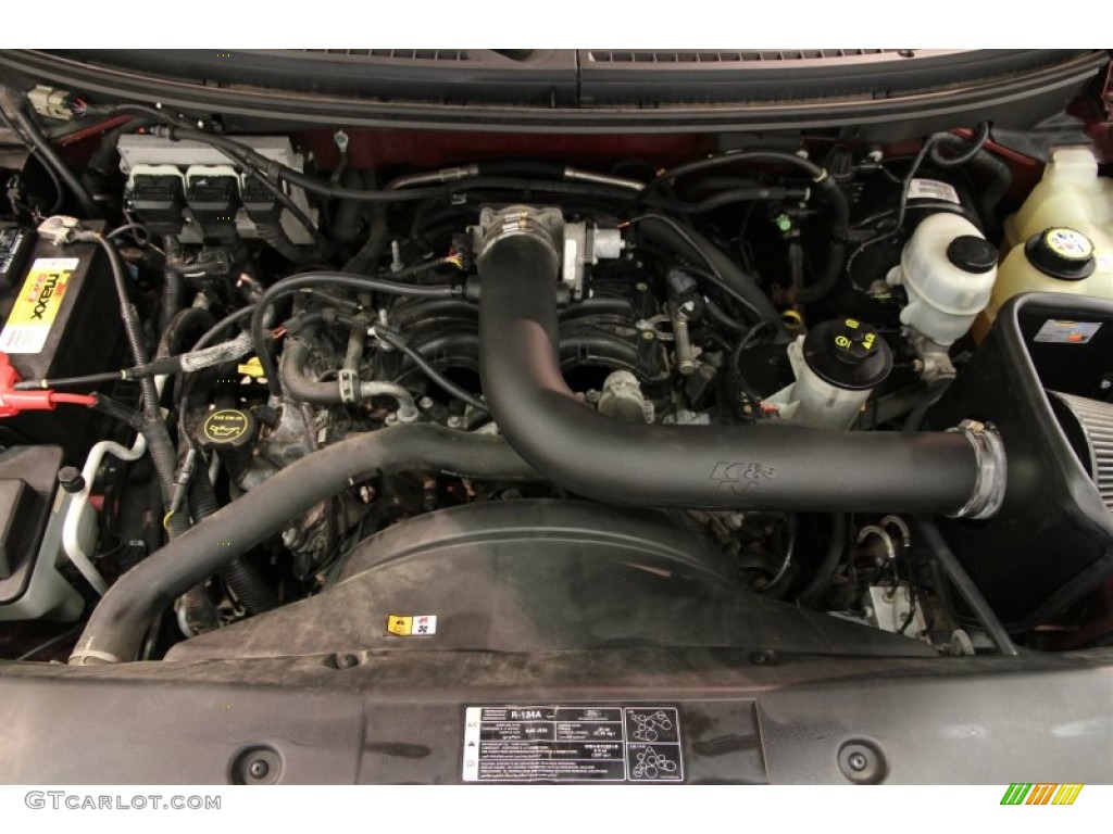 2005 Ford F150 XLT SuperCab 4x4 Engine Photos