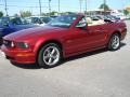 2005 Redfire Metallic Ford Mustang GT Premium Convertible  photo #2