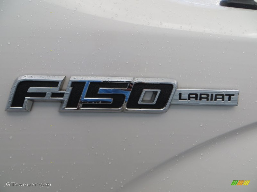 2011 F150 Lariat SuperCrew - Oxford White / Pale Adobe photo #13