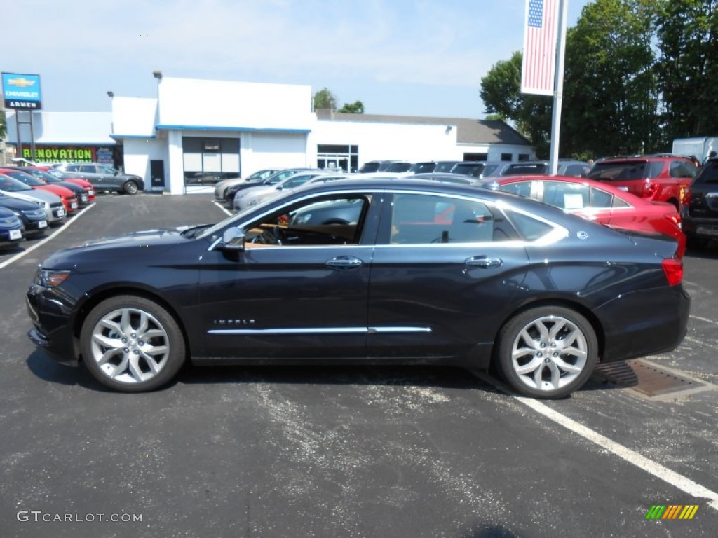 2014 Impala LTZ - Blue Ray Metallic / Jet Black/Mojave photo #4