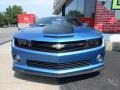 2013 Kinetic Blue Metallic Chevrolet Camaro SS Hot Wheels Special Edition Coupe  photo #3