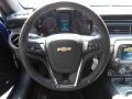 2013 Chevrolet Camaro Hot Wheels Special Edition Black/Red Stitching Interior Steering Wheel Photo
