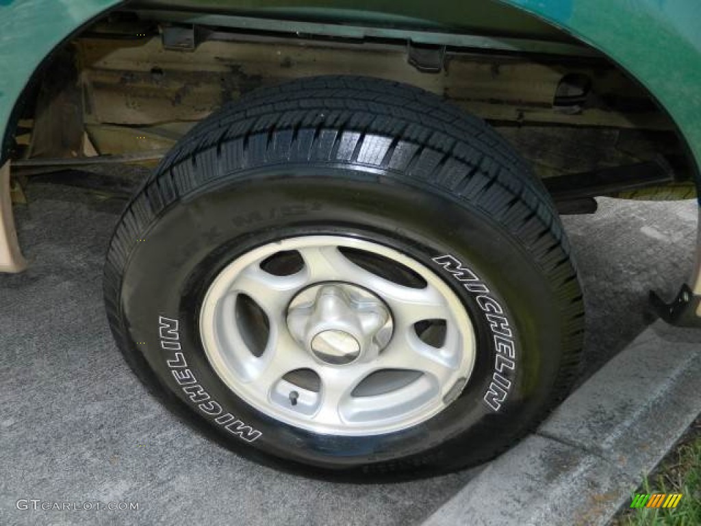 1998 F150 XL SuperCab - Pacific Green Metallic / Medium Prairie Tan photo #26